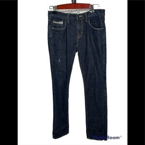 Vans Distressed Blue Jeans